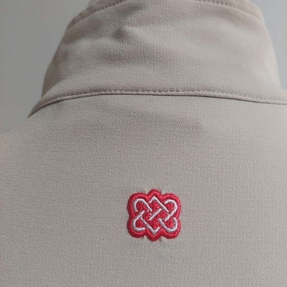 Sherpa Adventure Gear Tan Jacket Size Large Full Zip Tactel CoolMax Light - Picture 9 of 14